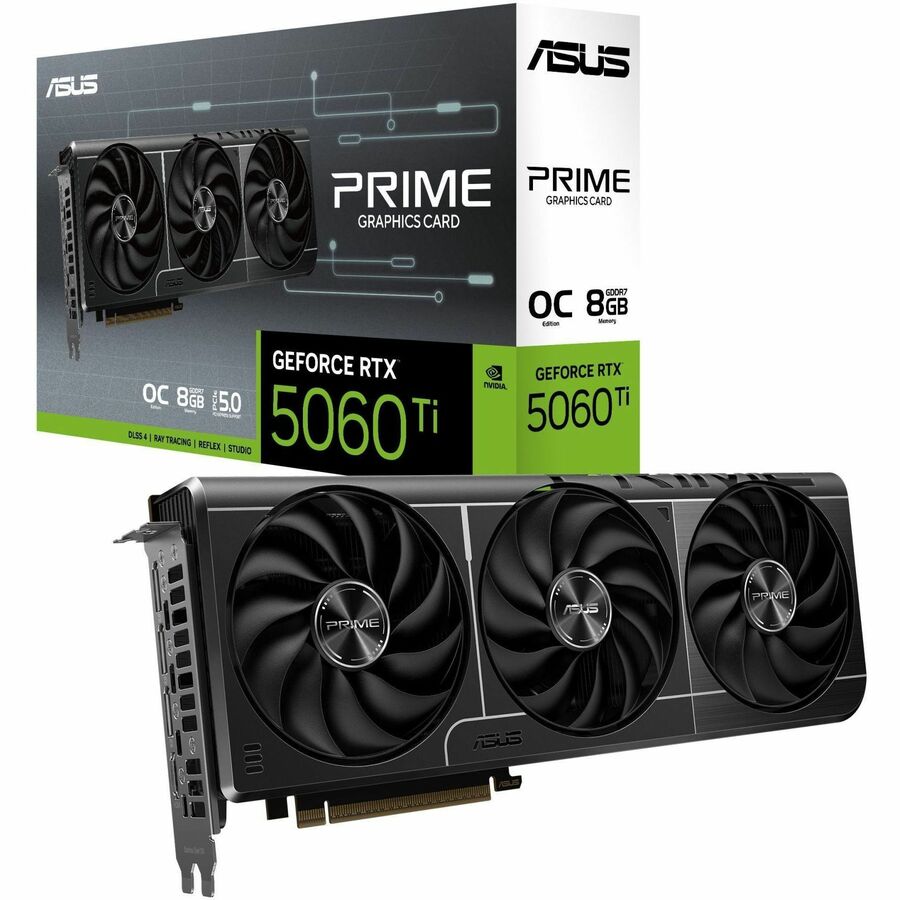 Asus NVIDIA GeForce RTX 5060 Ti Graphic Card - 8 GB GDDR7 Asus NVIDIA GeForce RTX 5060 Ti Graphic Card - 8 GB GDDR7